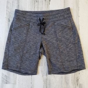 Gray Athleta shorts in a Medium Size